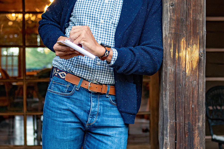 Preppy Rowing Belt Men’s Preppy Belts - A Guide to Patterns, Fabrics, and Colors – Cotuit ...