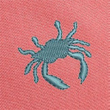Men's Embroidered Cisco Shorts Crabs on Sunset
