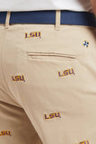 Men's Embroidered collegiate Pant LSU