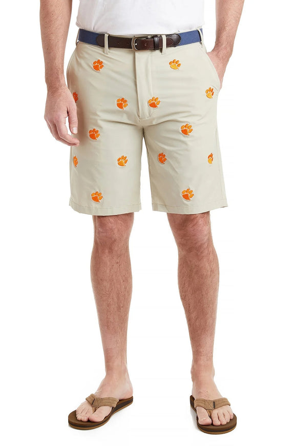 Men' Embroidered CollegiateShorts Clemson