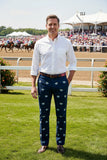 Menn's Embroidered  Pants Derby Day