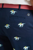 Menn's Embroidered  Pants Derby Day