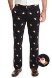 Beachcomber Corduroy Nantucket Navywith Snowman Sledding