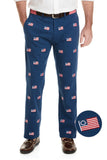 Men's Embroidered Pants  Spirit of 1776 on Navy