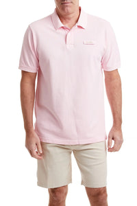 Mens Popular Polo Jersey Pink