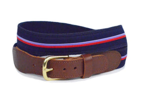 Special Sale Items:  Men's Preppy Stripe Ribbon  Belt | Cotuit Casuals